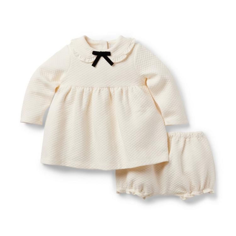 Baby Quilted Bow Matching Set | Janie and Jack
