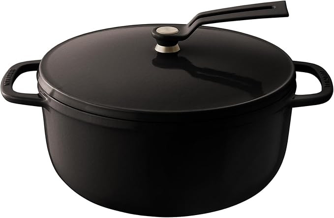 Vermicular Oven Pot 2.0 | Lightweight Enameled Cast Iron Pot | 22cm (3.7 Qt) | Non-Toxic | Induct... | Amazon (US)