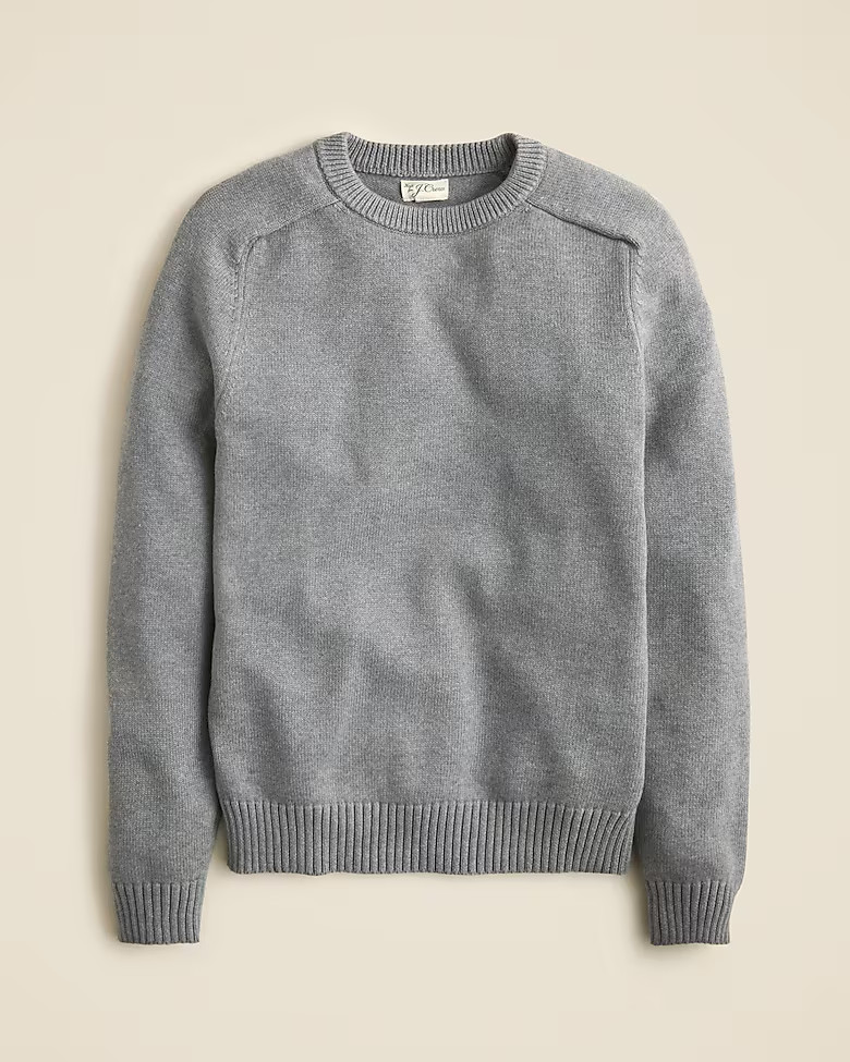 Heritage cotton crewneck sweater | J. Crew US
