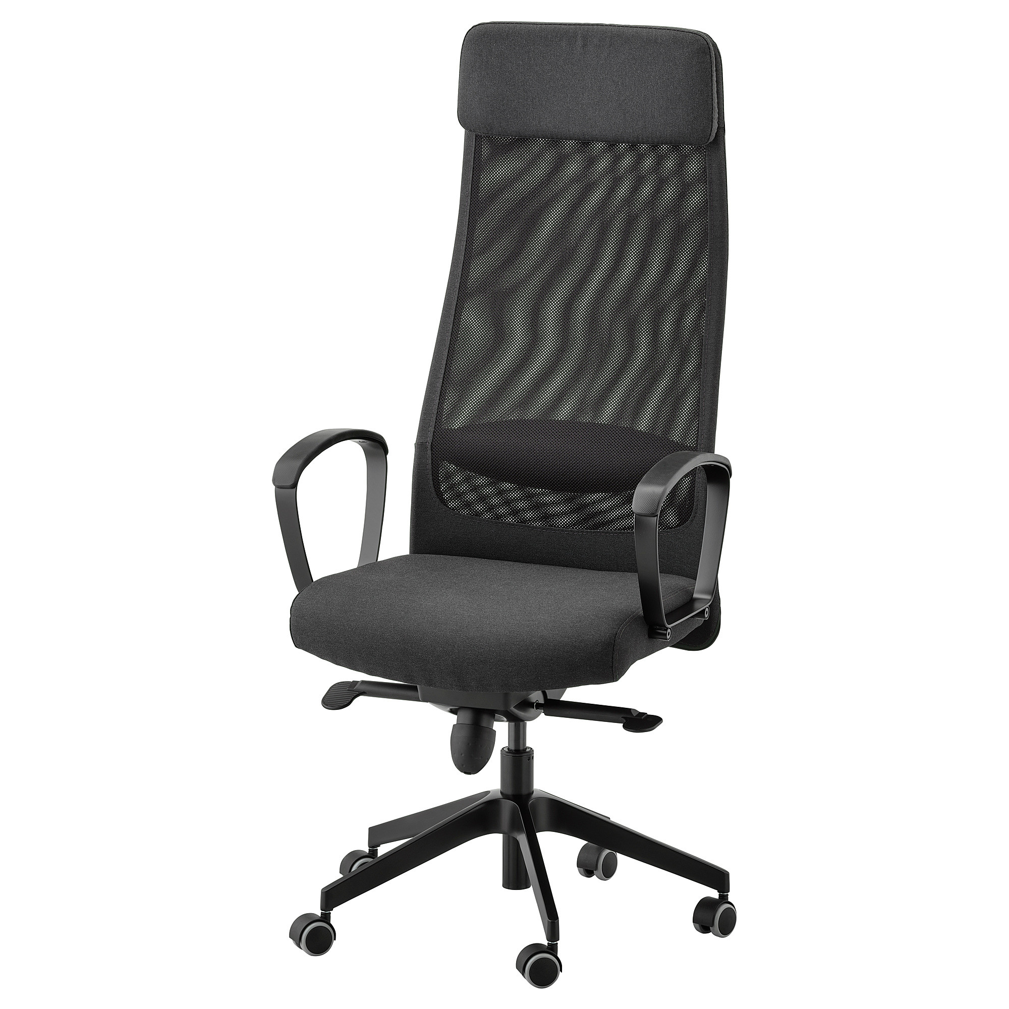 MARKUS Office chair, Vissle dark gray, Medium | IKEA US