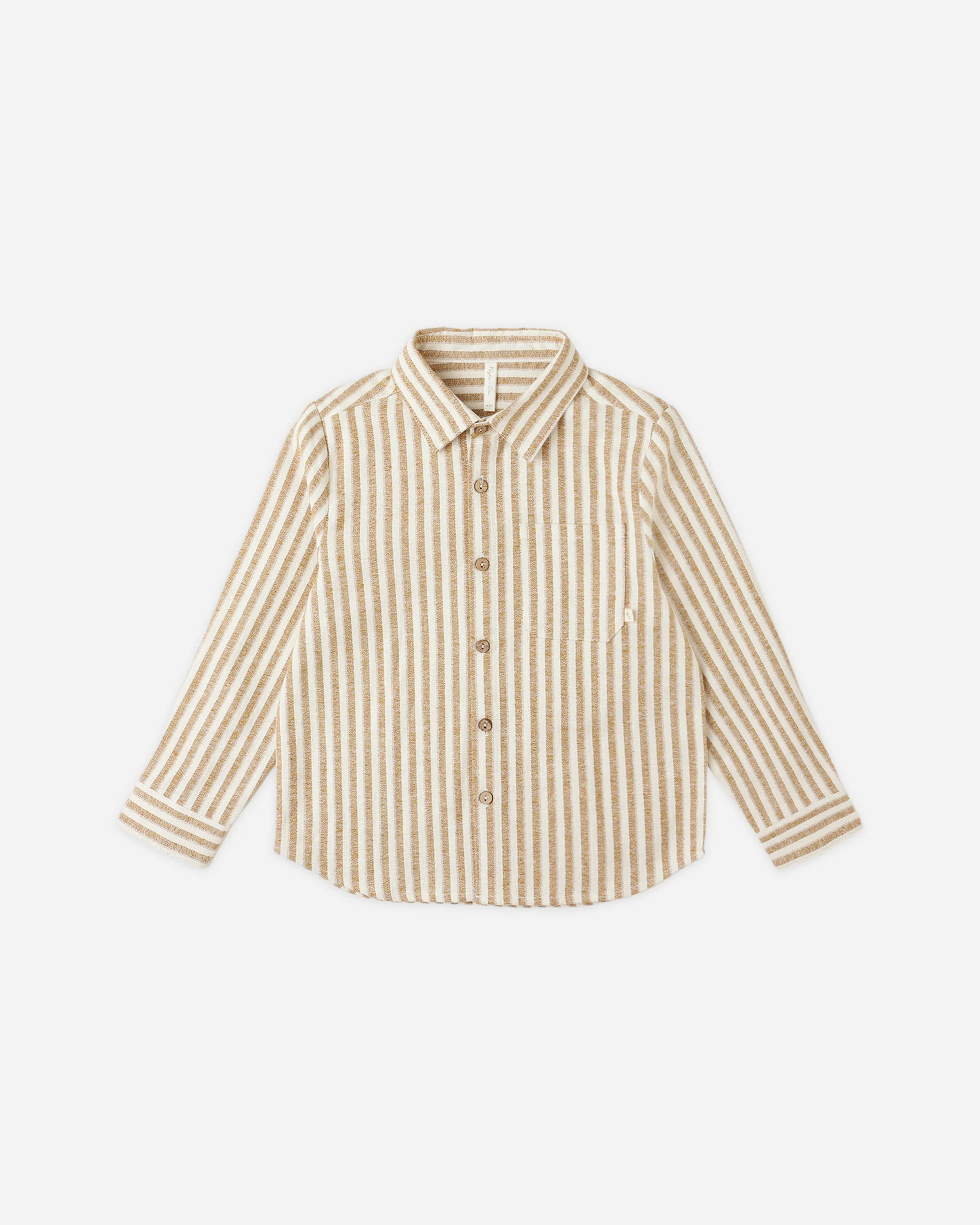 Collared Long Sleeve Shirt || Black Gingham | Rylee + Cru