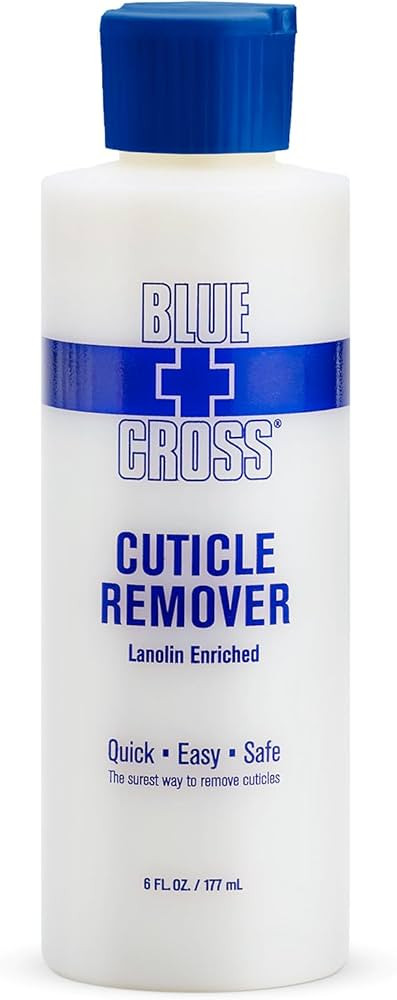 Blue Cross Professional Nail Care, Hydrating, Moisturizing, Strengthening Liquid Cuticle Remover ... | Amazon (US)