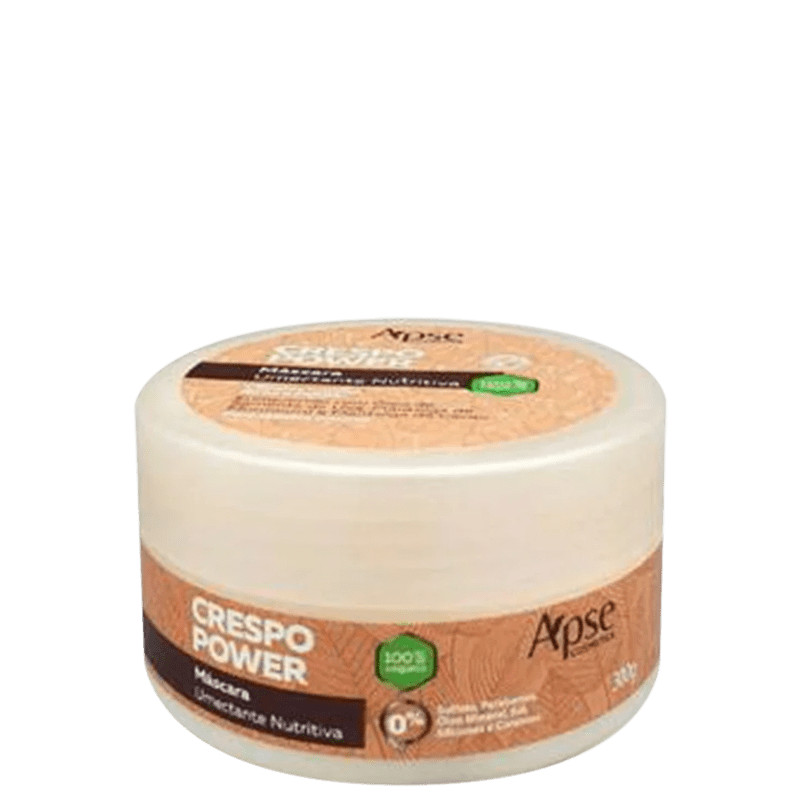 Apse Cosmetics Crespo Power
        
              - Máscara Umectante Nutritiva 300g | Beleza Na Web (BR)