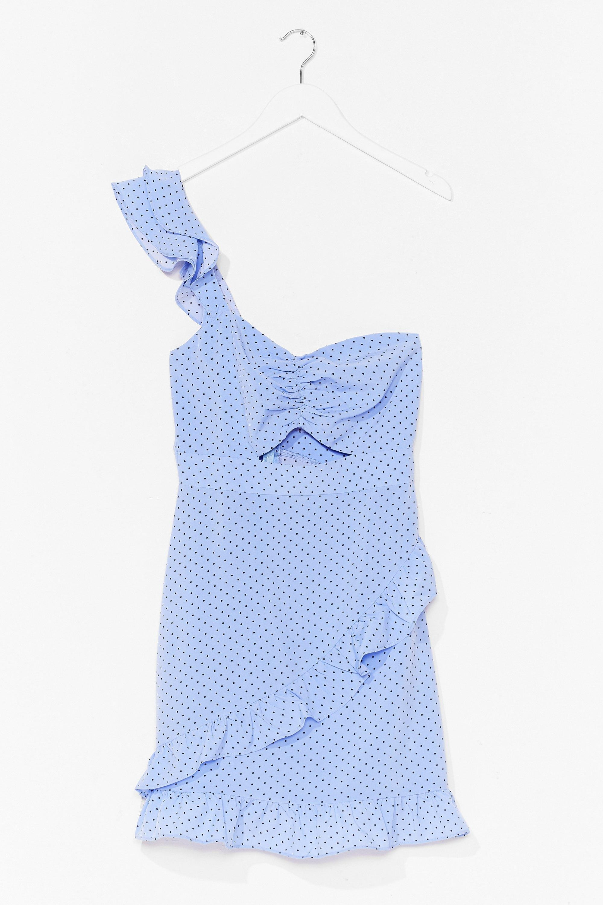 Spot the One Shoulder Mini Dress | NastyGal (US & CA)