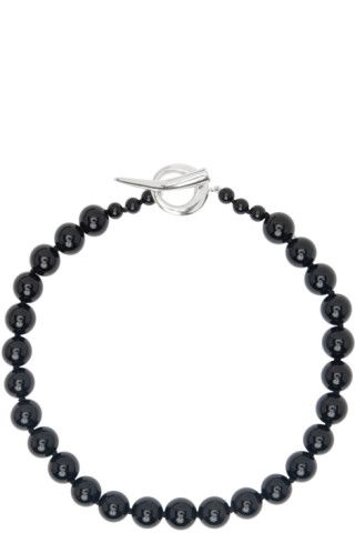 Black Everyday Collar Necklace | SSENSE