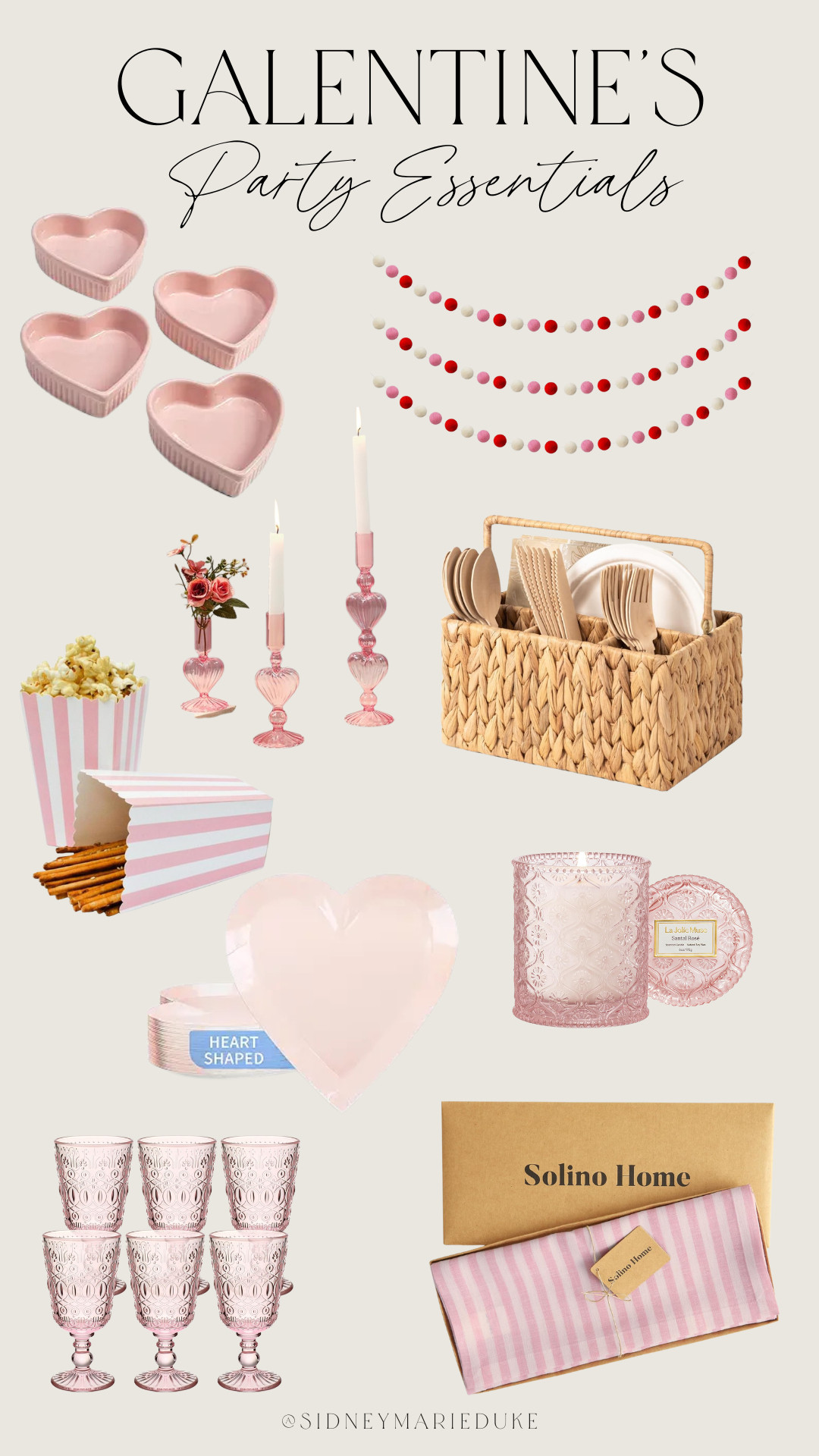 Party essentials if you’re hosting Galentine’s Day events 💗
 

#LTKValentine