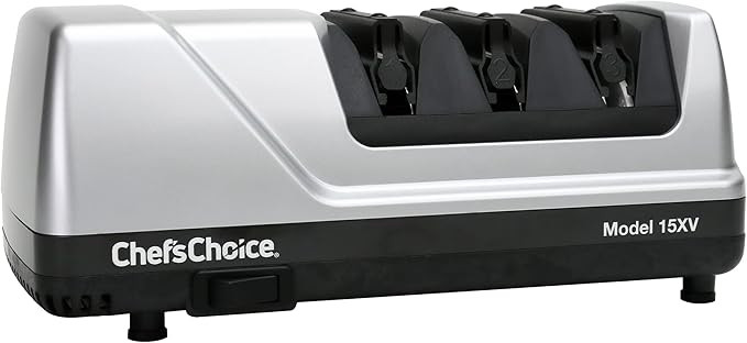 Chef’sChoice Trizor 15XV Professional Electric Knife Sharpener for Kitchen Knives with Diamond ... | Amazon (US)