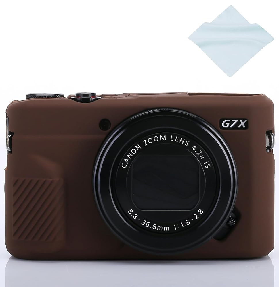 G7X / G7X Mark II Camera Silicone Case, Ultra Thin Lightweight Rubber Soft Silicone Case Bag Cove... | Amazon (US)