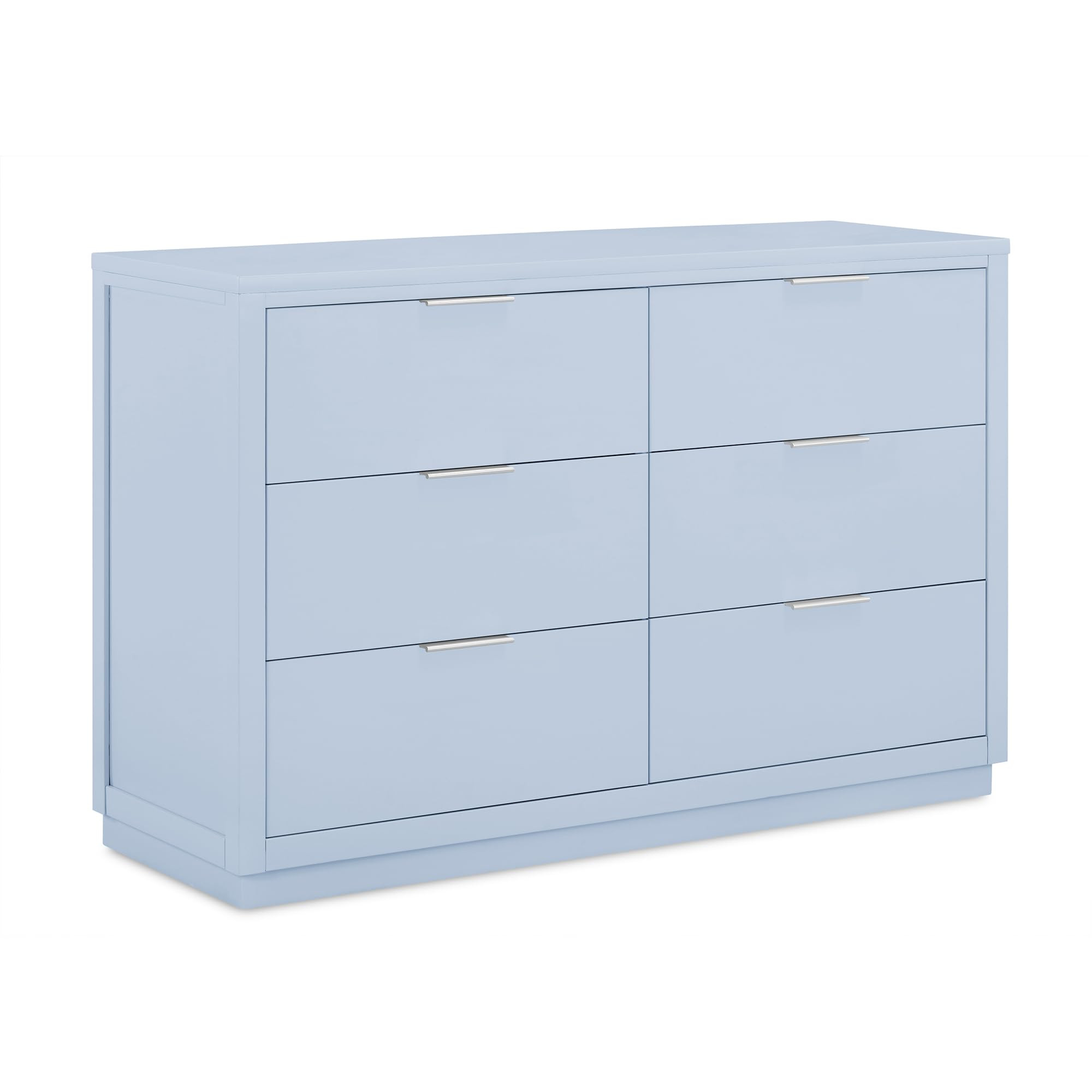 Delta Children Forever 6 Drawer Dresser, Fully Assembled - Classic Collection, Cloud Blue | Amazon (US)