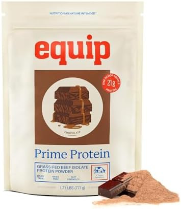 Equip Foods Prime Protein Powder | Clean Grass Fed Beef Protein Powder | Keto Friendly Carnivore ... | Amazon (US)