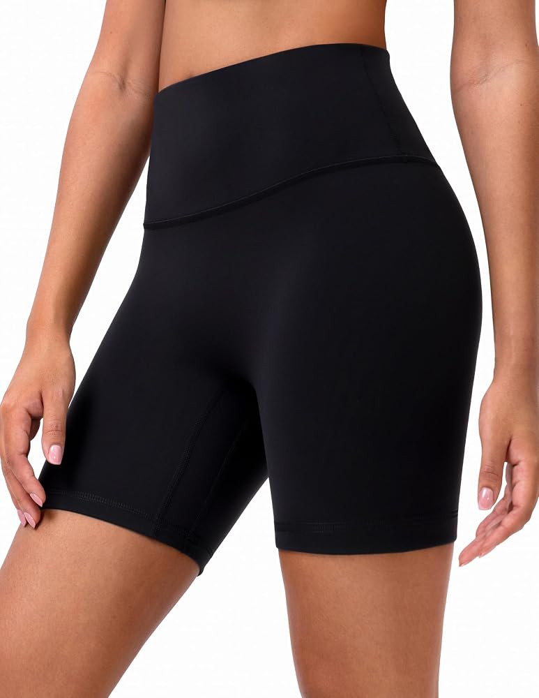 Colorfulkoala Accelra Women Biker Shorts, 6" Inseam No Front Seam Cool Touch Quick Dry Workout Ac... | Amazon (US)