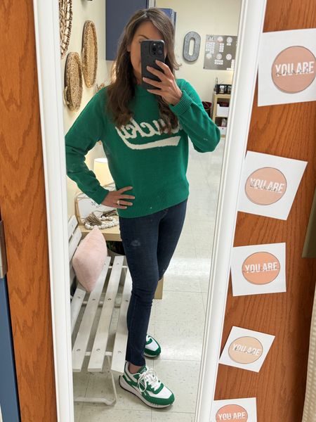 St. Patrick’s Day sweater. 

#LTKSeasonal