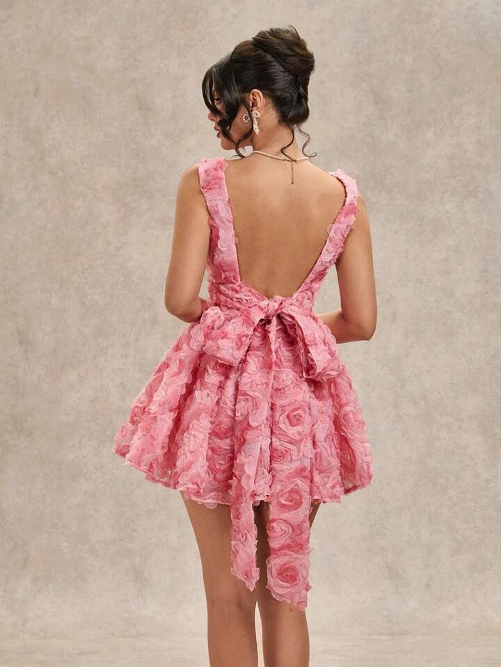 Rosa Tüllkleid | SHEIN