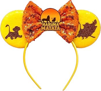 CLGIFT Lion King Minnie Ears,Pick your color, Simba Minnie Ears, Animal Kingdom minnie ears, Rain... | Amazon (US)