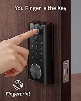 eufy Security Smart Lock Touch & Wi-Fi, Fingerprint Scanner, Keyless Entry Door Lock, Smart Wi-Fi... | Amazon (US)