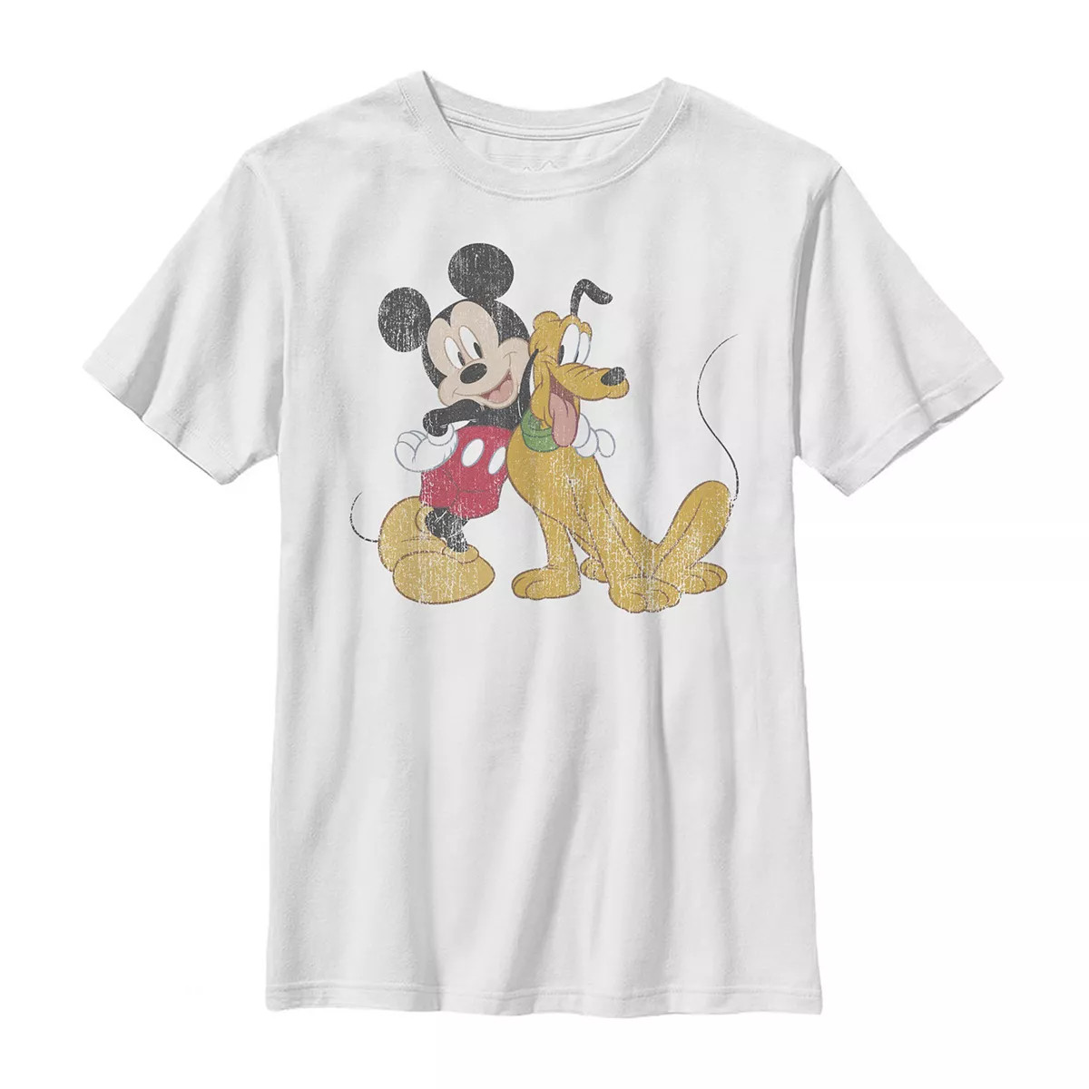 Disney's Mickey Mouse Boys 8-20 And Pluto Classic Friends Graphic Tee | Kohl's