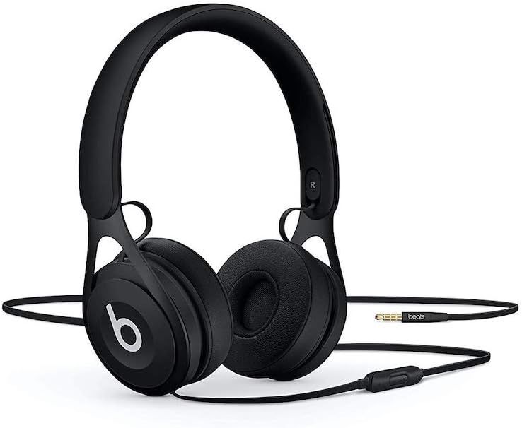 Beats EP Wired On-Ear Headphones - Battery Free for Unlimited Listening, Built in Mic and Control... | Amazon (US)