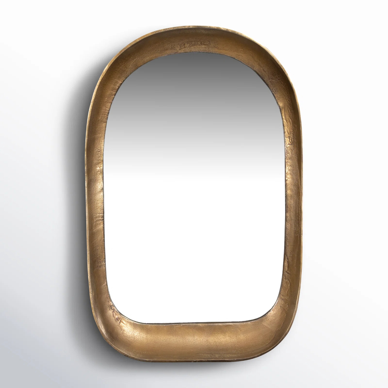 Nihan Aluminum Arch Wall Mirror | Wayfair North America