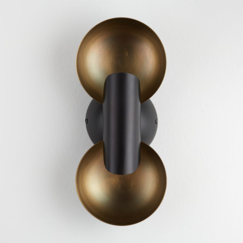 Cyril Decorative Sconce Bathroom Vanity Light + Reviews | Crate & Barrel | Crate & Barrel