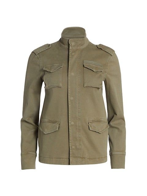 Stretch Cotton Army Jacket | Saks Fifth Avenue