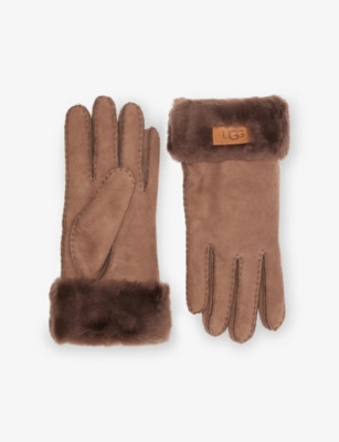 Turn-Cuff Sheepskin Gloves | Selfridges