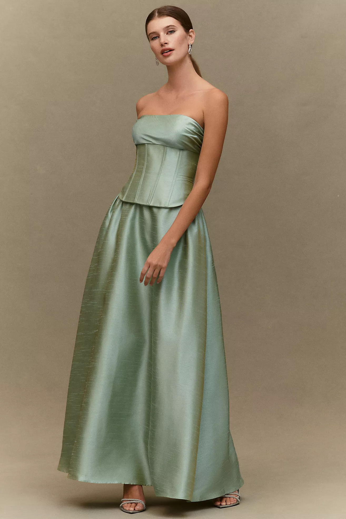 Mare Mare Audrey Fit-and-Flare Maxi Dress | Anthropologie (US)