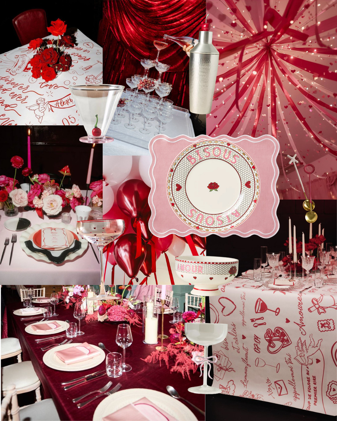 All things girly and fun for Galentine's!! This is our everything pink and red tablescape...perfect for a galentine's dinner! 

 #LTKSeasonal #LTKHome