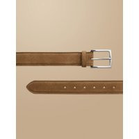 Charles Tyrwhitt Suede Casual Belt Brown | Marks & Spencer (UK)