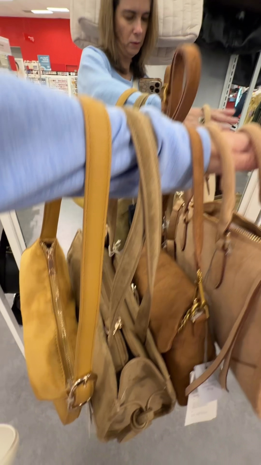 I came across affordable fall  handbags and shoulder bags today and, of course - I came home with one! 🍁 Women’s handbag | womens purse | womens shoulder bag | faux suede bag | fall style

#LTKdayinmylife #LTKOver40