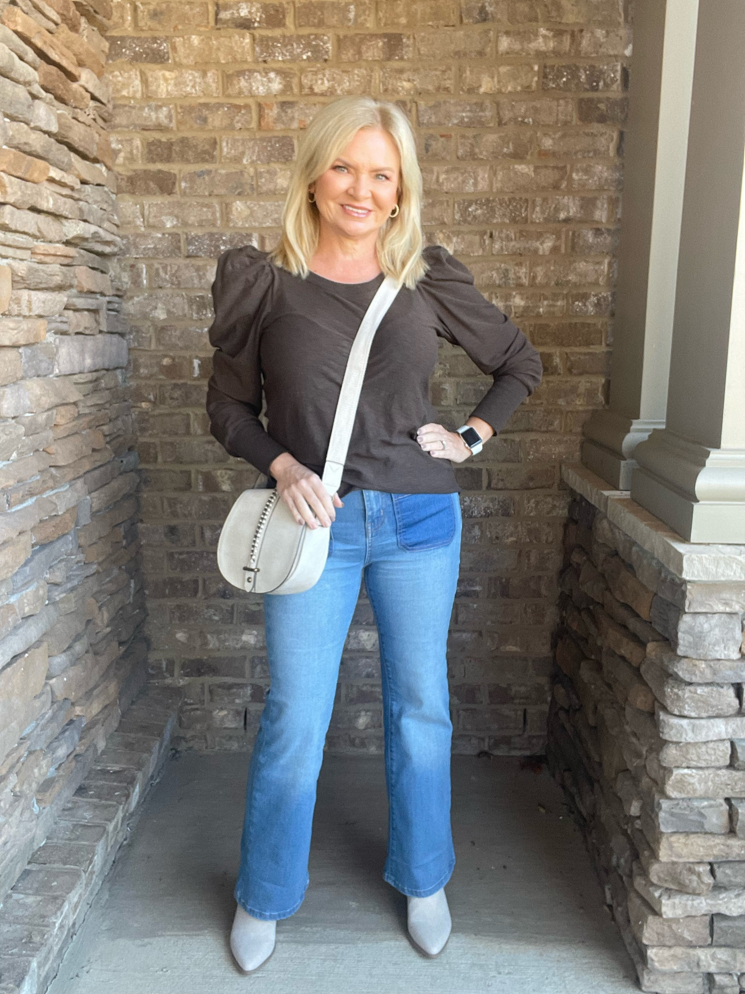 Casual OOTD! 
Walmart
Flare jeans
Western boots
Nation LTD
Evereve
Fall outfit
Fall trends


#LTKunder100 #LTKshoecrush #LTKstyletip