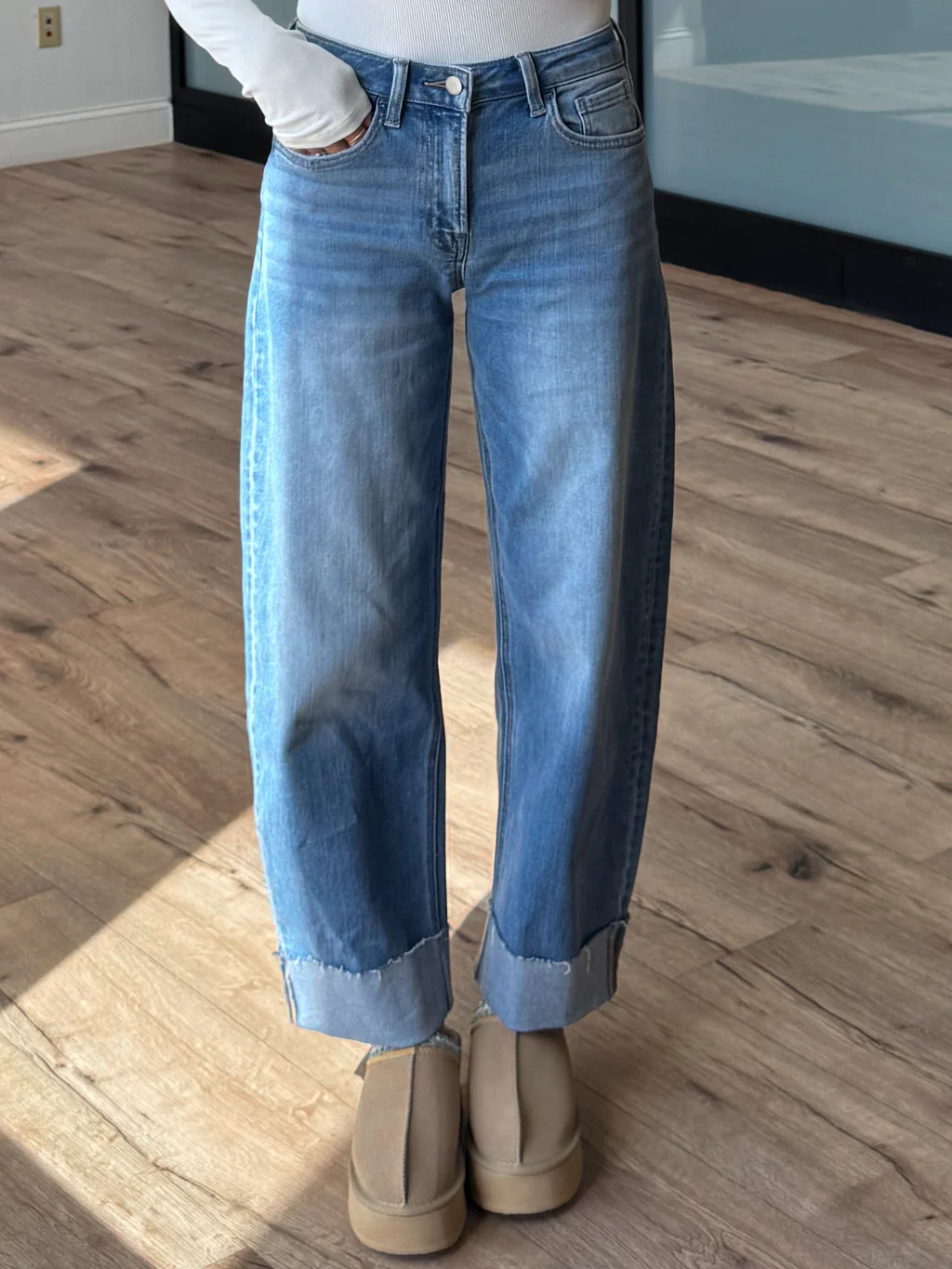 Ocean Drift Barrel Jeans | Shop Talulah