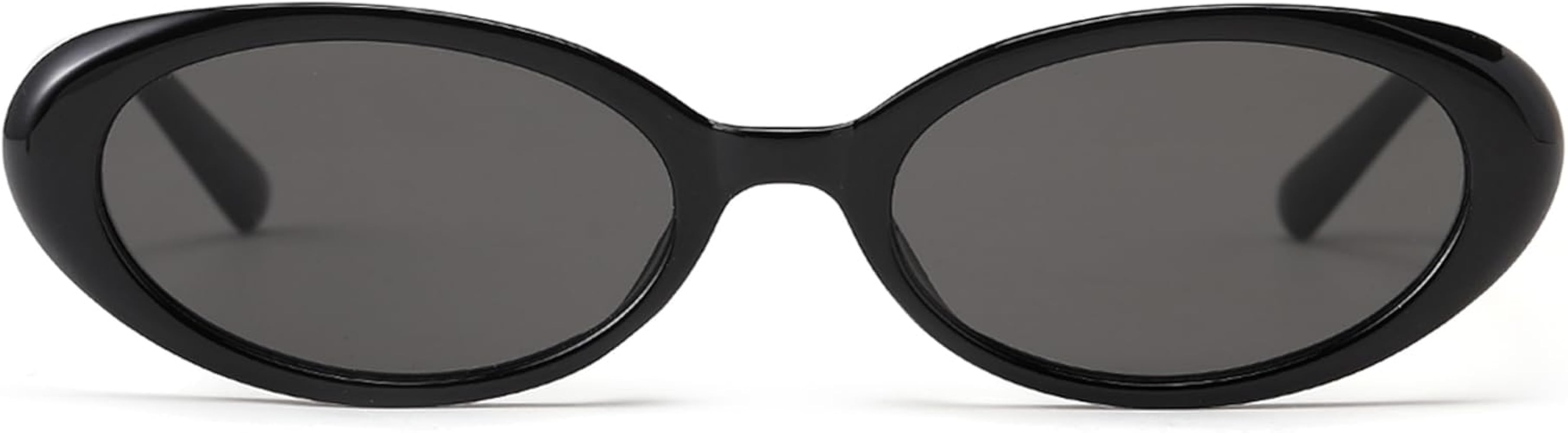 Ggpyyon Retro Oval Sunglasses for Women Men Trendy Small Oval Sunglasses 90s Vintage Shades Eyewe... | Amazon (UK)