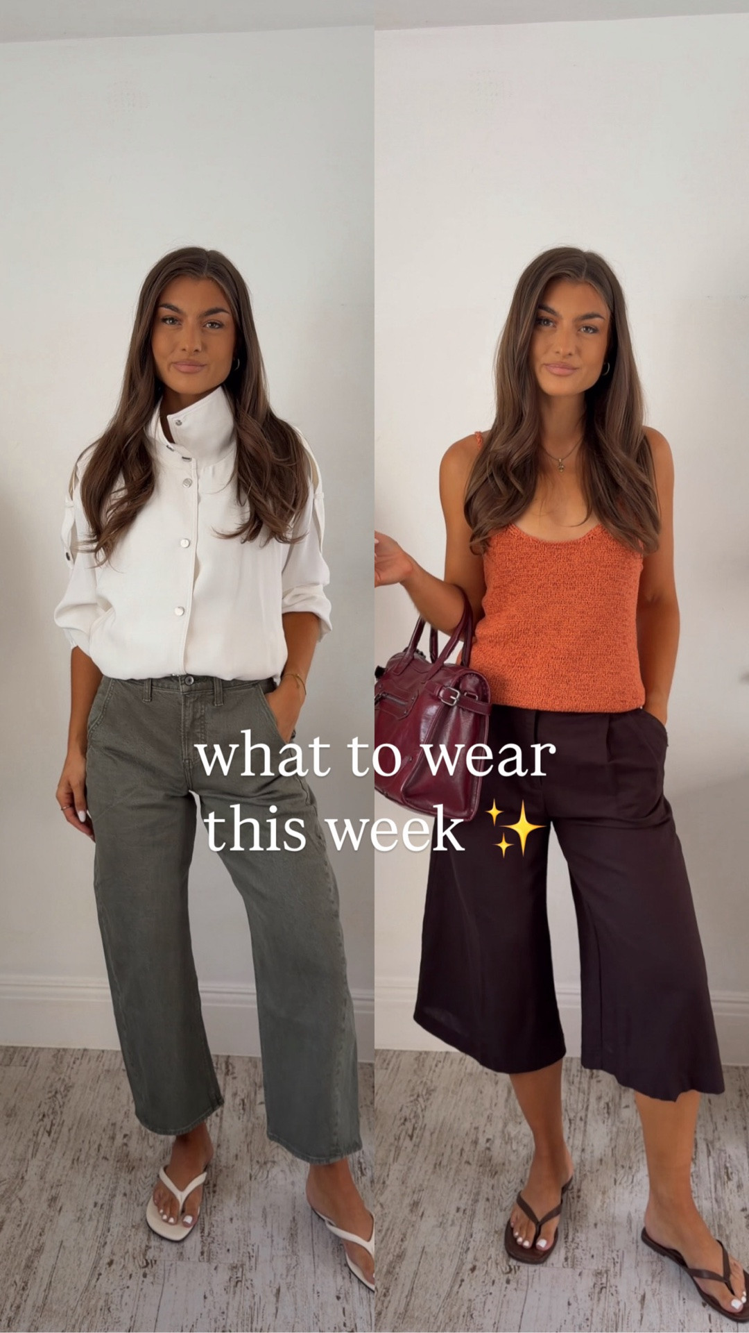 Your weekly wardrobe diary! Outfit inspo on what to wear this week 🧡✨

#LTKsummer #LTKautumn #LTKstyletip