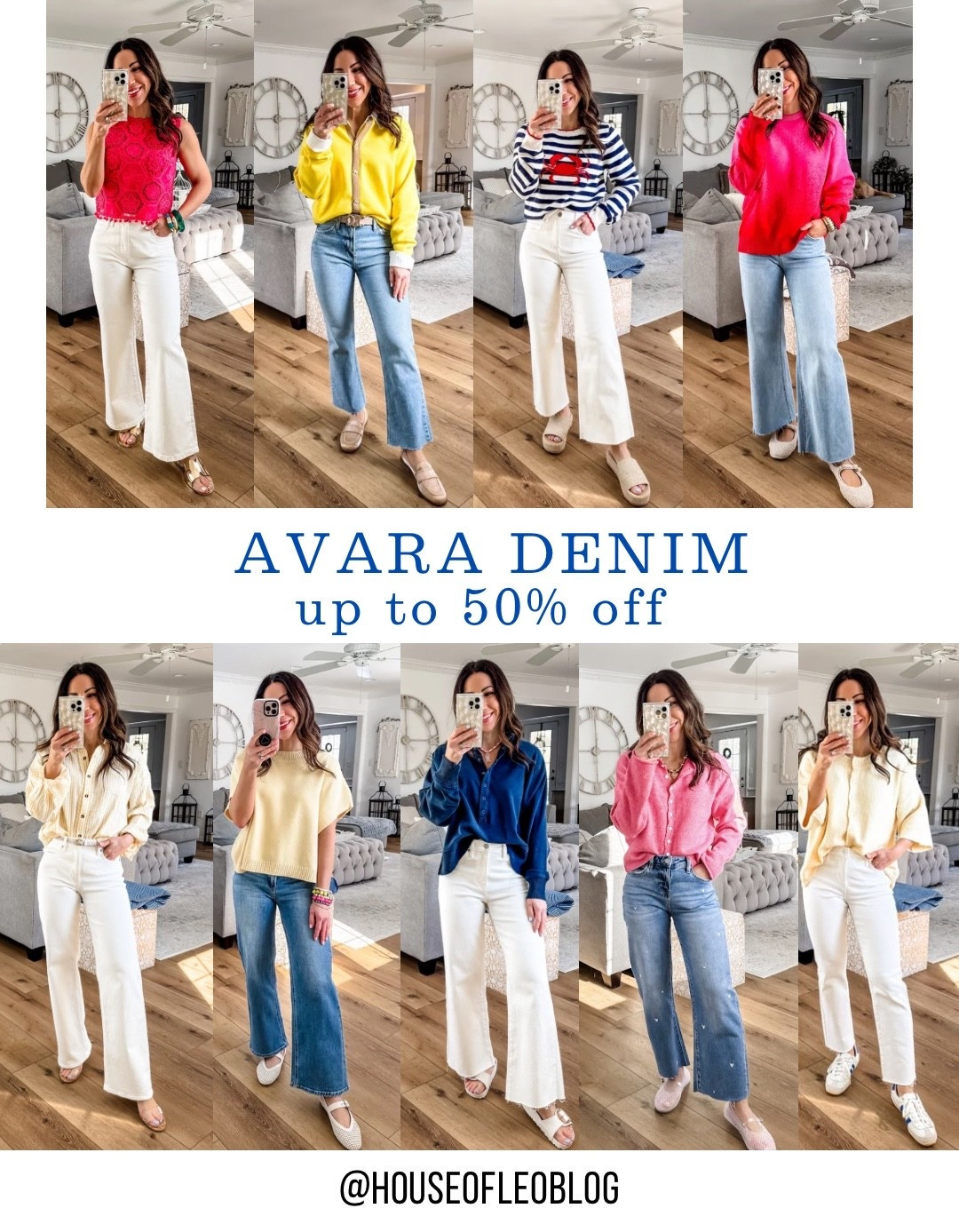 Avara jeans up to 50% off. 

#LTKOver40 #LTKSaleAlert #LTKPetite