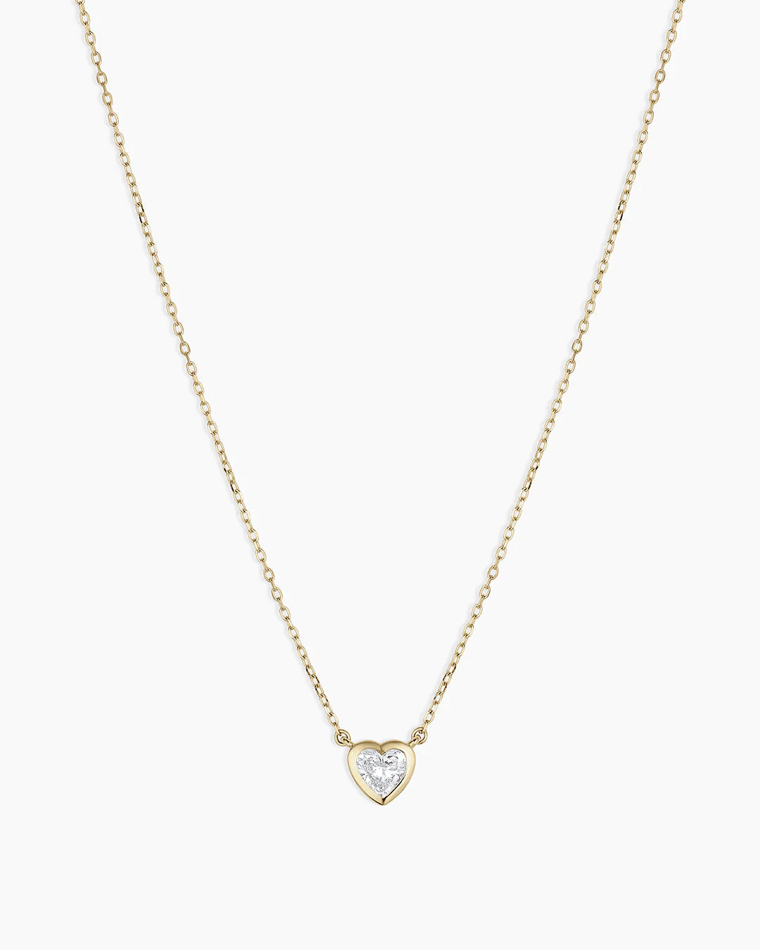 Lab Grown Diamond Heart Necklace | gorjana