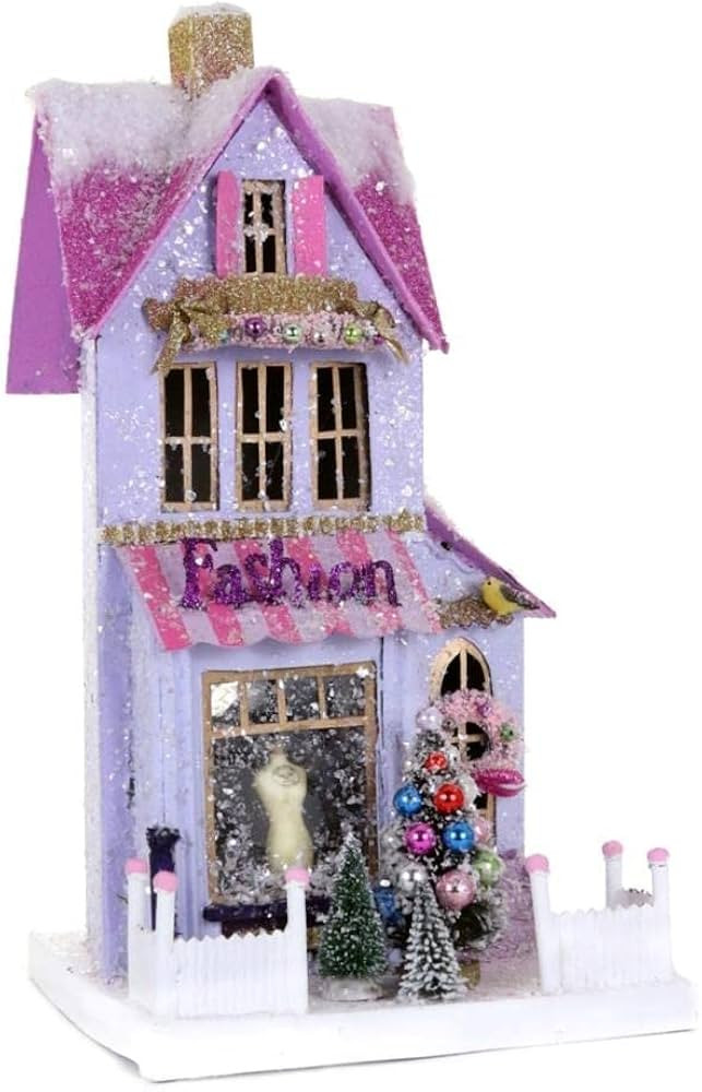 Cody Foster & Co Fashion House Lavender Christmas Village House Shoppe | Amazon (US)