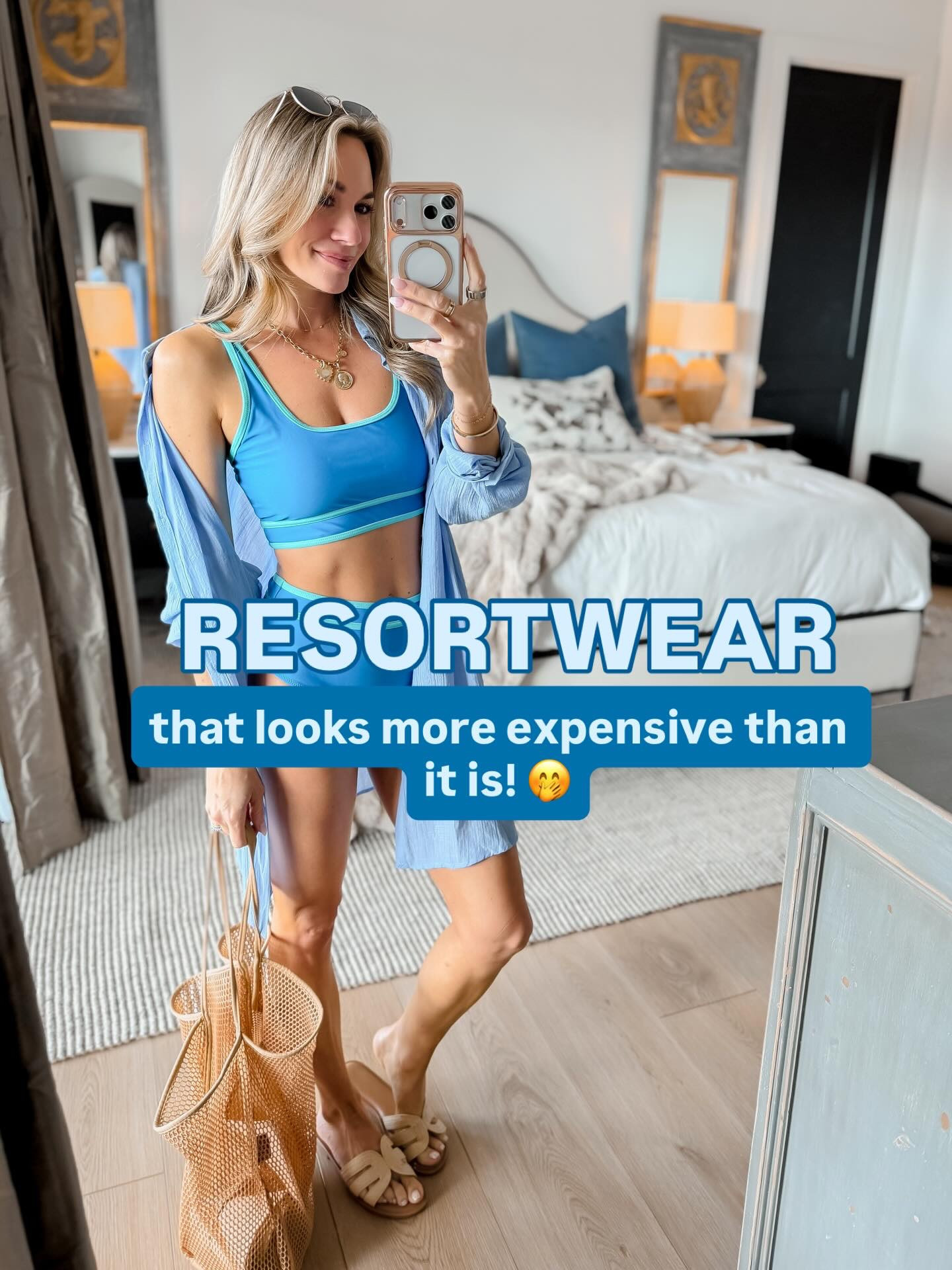 Resortwear 🌴 that is legit! Wearin hot true size small in all swimsuits and xs/small in the rest! 

Mom approved swimsuits with full coverage, prettiest printed sarongs, chic dresses, flowly dresses, comfortable sandals, chrochet coverup, best travel set, and more! 

These vacation pieces are perfect for your beach vacation, spring break, all inclusive resort stay, cruise, you name it! So many of these are my tried and true favorites as a 37 yr old mom of two! 

SAVE this to refer back to for your spring break or beach vacation! 🏝️

#resortwear

#LTKmomlife #LTKPetite #LTKTravel