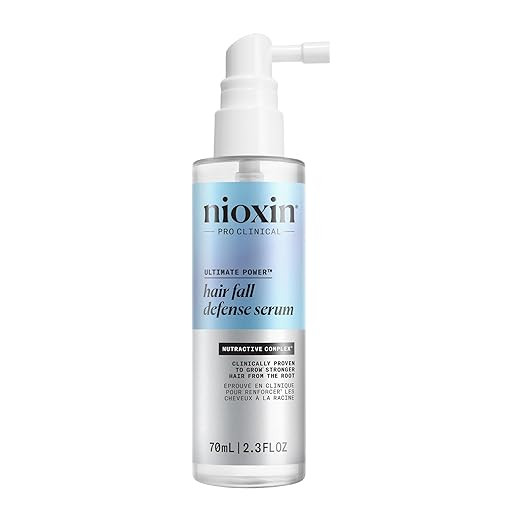 Nioxin Hair Fall Defense Intensive Daily Leave-In Hair Treatment | With Caffeine, Lauric Acid, Ni... | Amazon (US)