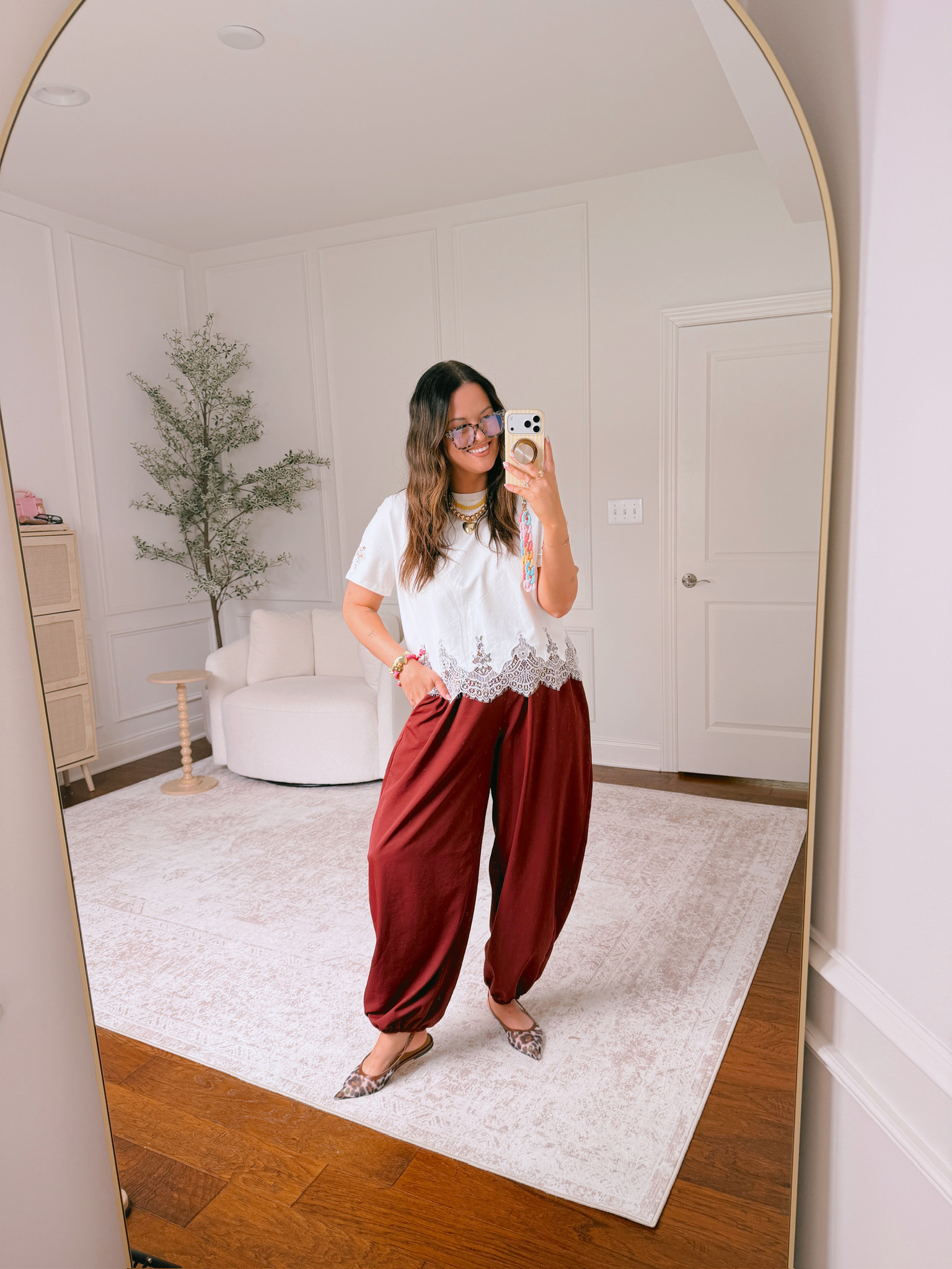 wearing an XL in both pieces

#LTKSeasonal #LTKMidsize