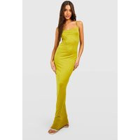 Womens Strappy Basic Maxi Dress - Green - 12 | NastyGal UK