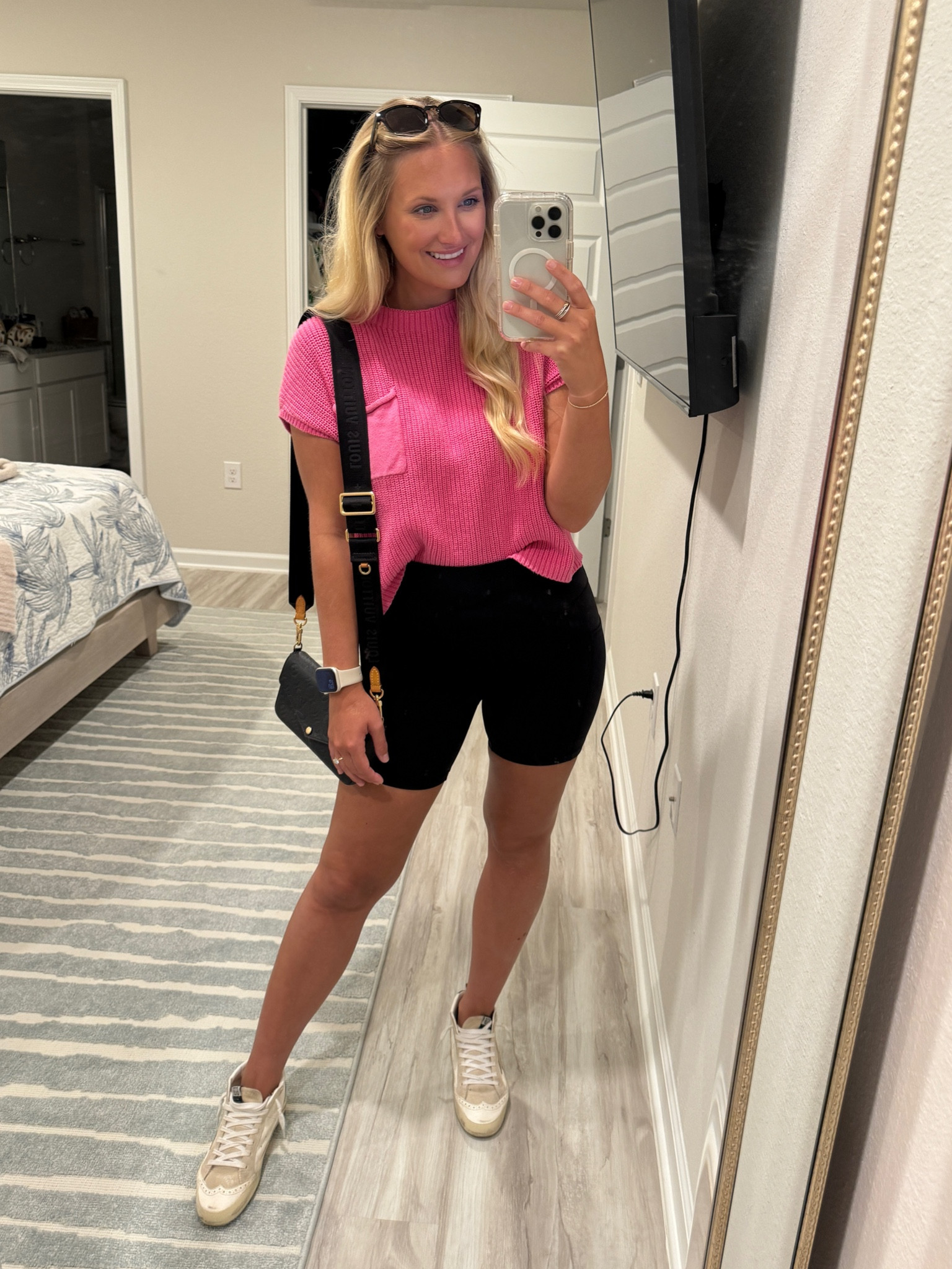 I’m officially obsessed with biker shorts.. 

#Casual #Outfit #BikerShorts #Bike #Shorts #Comfy #Affordable #Sale #Under20 #Airport #Golden #GoldenGoose #Goose #Sneaker #Sweater #Pink #Sunglasses #MauiJim #Lululemon #LululemonDupe 

#LTKFindsUnder50 #LTKMidsize