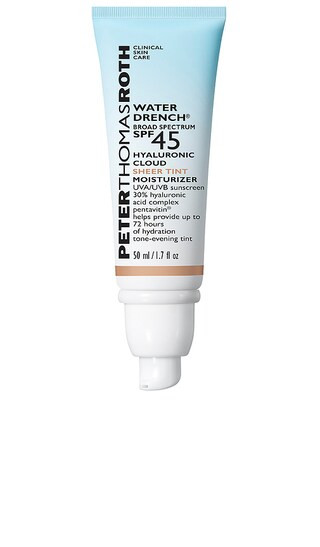 Water Drench Broad Spectrum SPF 45 Hyaluronic Sheer Tint Moisturizer | Revolve Clothing (Global)