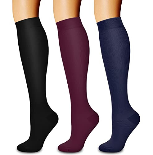 Laite Hebe 3 Pack Medical Compression Sock-Compression Sock for Women and Men-Best for Running,Nu... | Amazon (US)