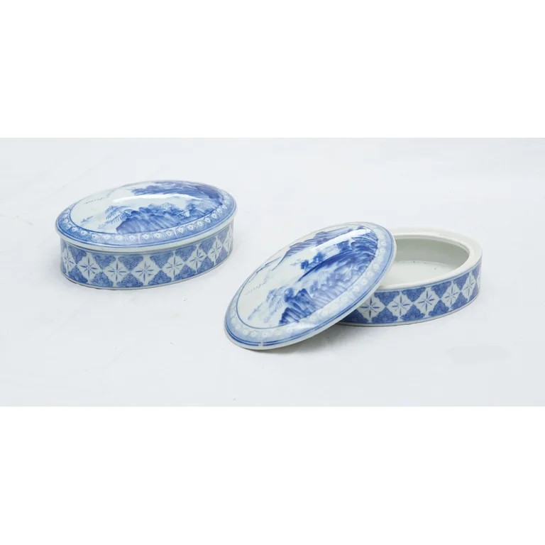 Porcelain Oval Box | Walmart (US)