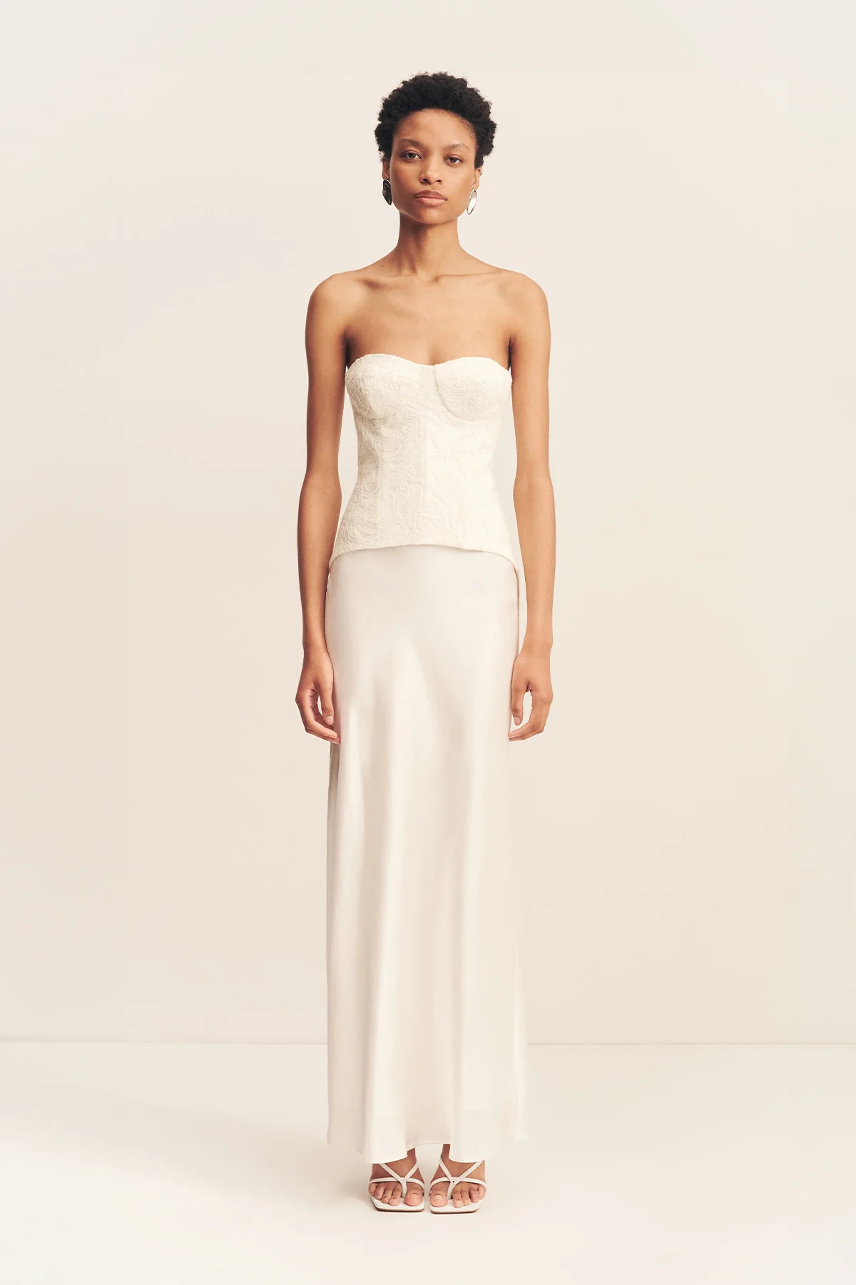 SAVANNA MAXI SKIRT | IVORY | SKIRTS | SHONA JOY | Shona Joy