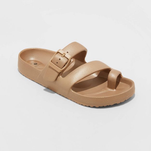 Women's Nola Toe Ring Slide Sandals - Shade & Shore™ | Target