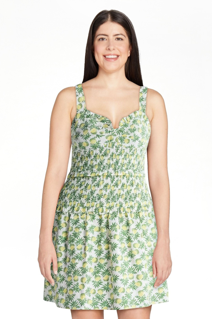 Free Assembly Women's Tiered Smocked Mini Dress, XS-XXL | Walmart (US)