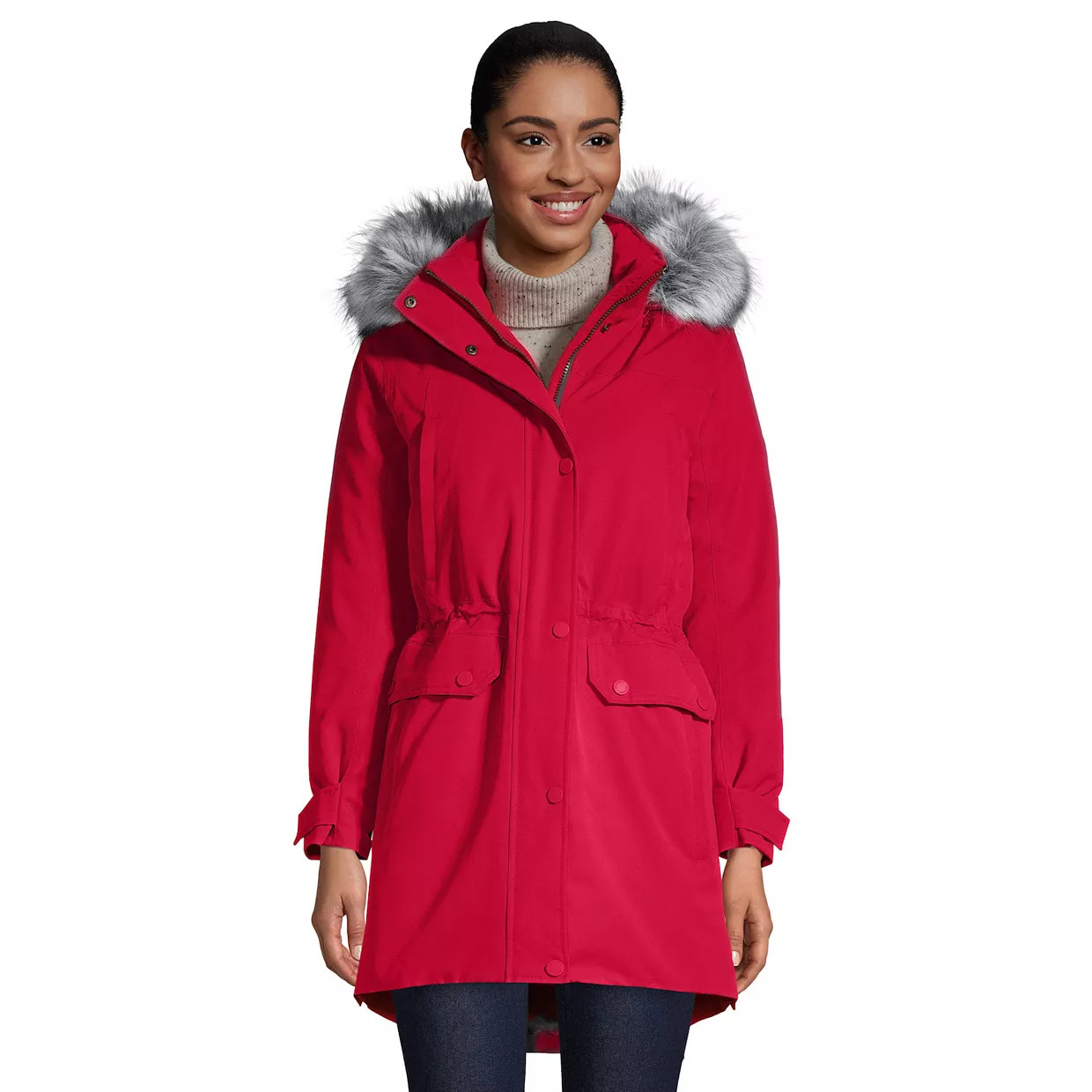 Women's Lands' End Expedition Down Waterproof Winter Parka | Kohl's