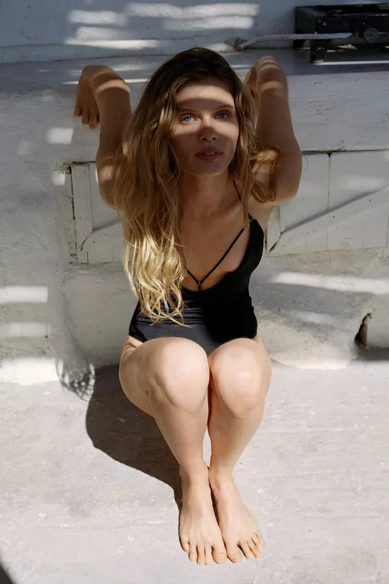 STRAPPY SWIMSUIT WITH EYELETS | Zara US