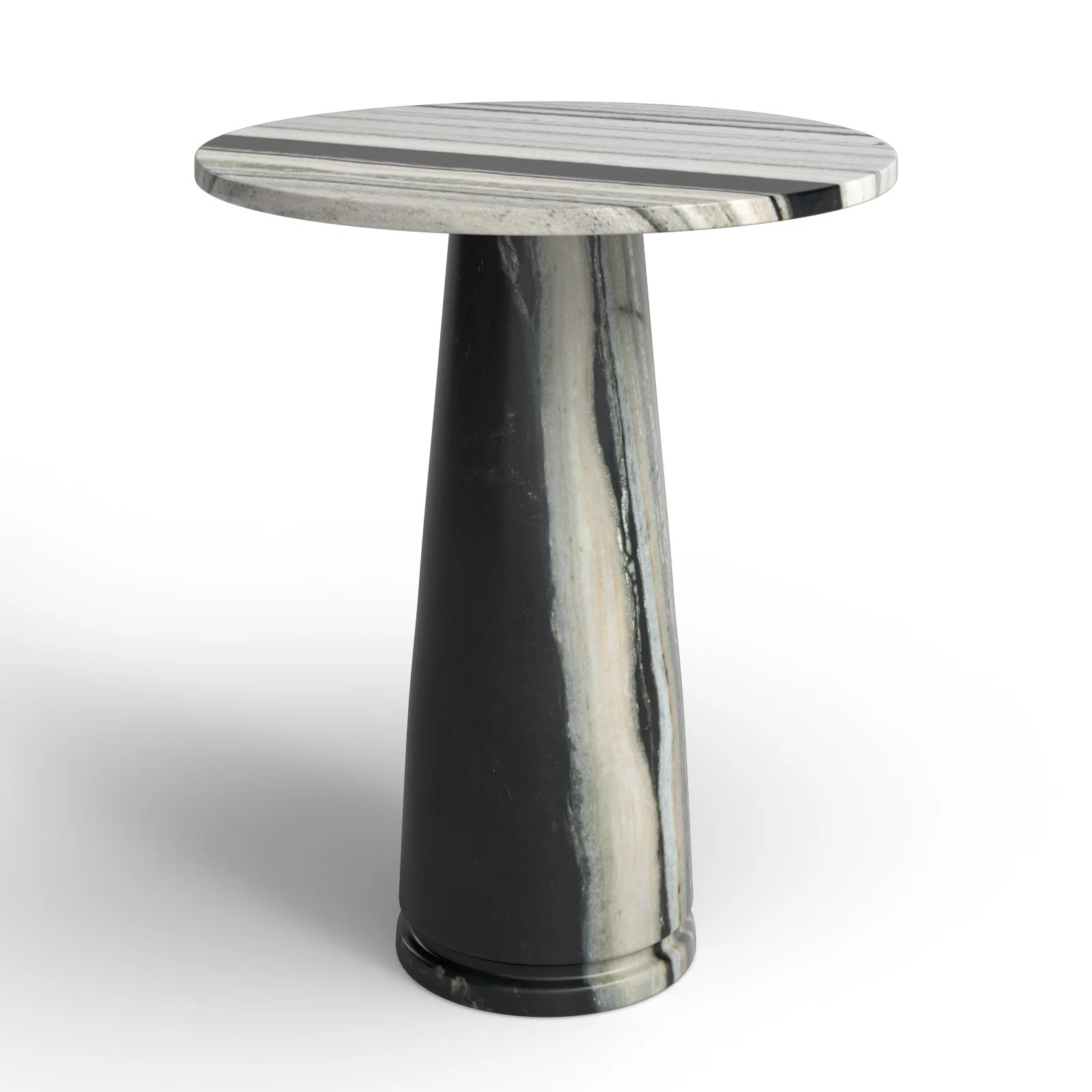 AllModern Daktari Tall Round Marble Accent Table & Reviews | Wayfair | Wayfair North America